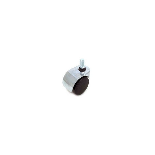 Roulette Pivotante, Tige Filetée, Ø 50 Mm, Capot Zamak Caujolle