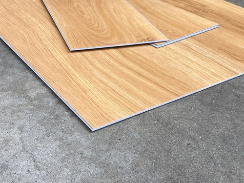 Sol PVC SPC clipsable chêne 214 - sous - couche intégrée - 1220 x 180 x 5,0 mm
