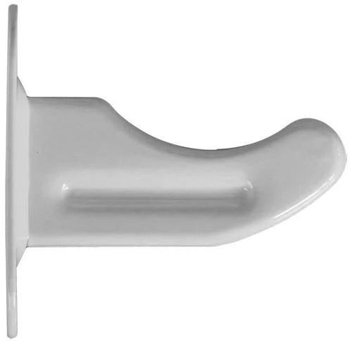 Support de radiateur traditionnel à visser axe longueur 100 mm blanc Réf. 137209