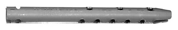 Support radiateur tube à frapper longueur 240 mm diamètre 16 mm acier zingué (sachet de 24 pièces) Réf. 138434