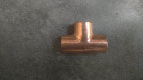 T à souder en cuivre FFF 18 x 18 x 18 mm Viega - Réf. 100612
