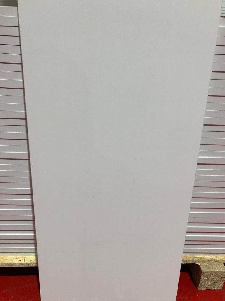 Tablette Bois Aggloméré Mélaminé Blanc Perle - 2500 x 400 x 18 mm
