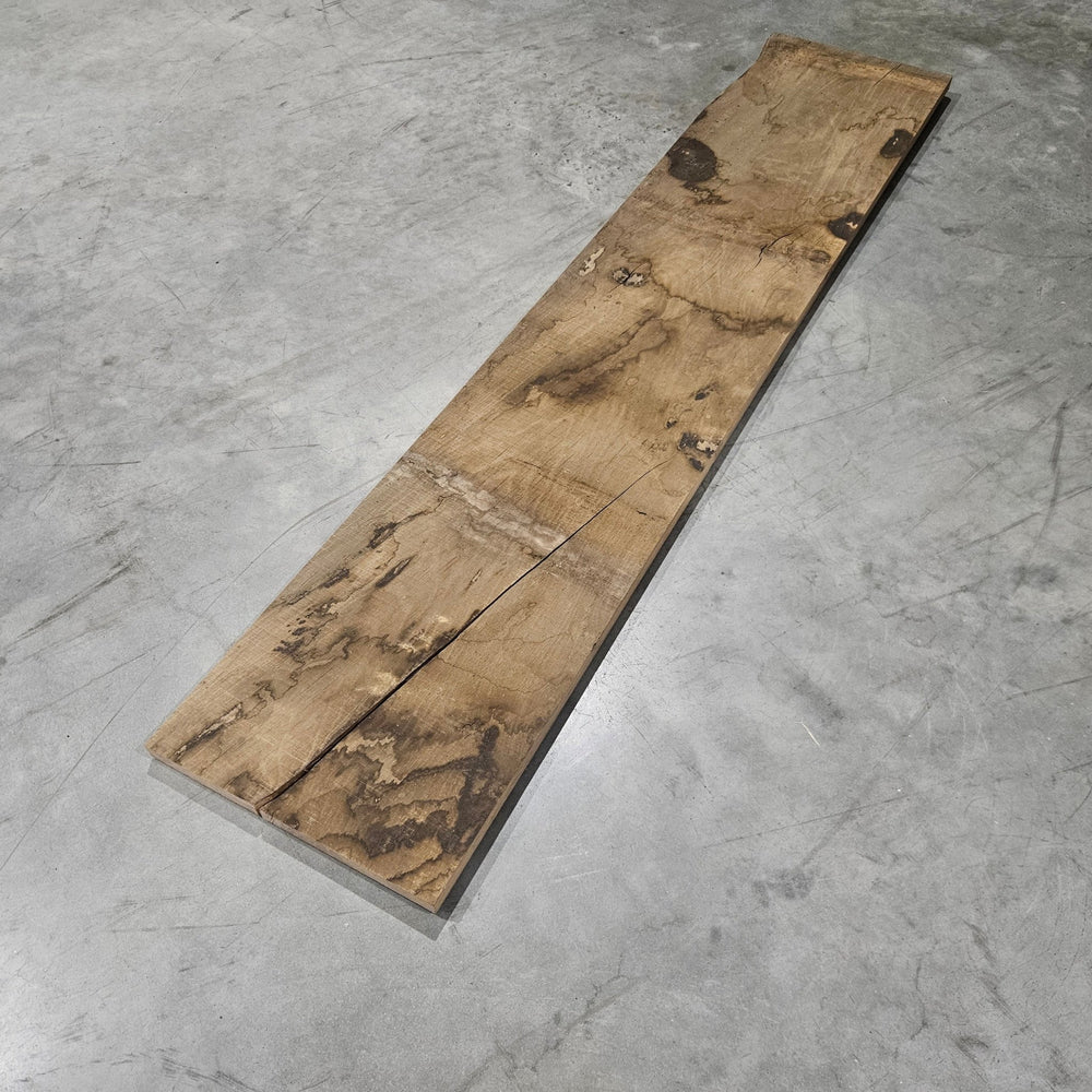 Tablette chêne bois massif - 1800 x 270 x 30 mm (brut de sciage)