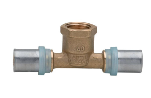 Té femelle Altech 16x3/4x16 (x2) pour tube multicouche