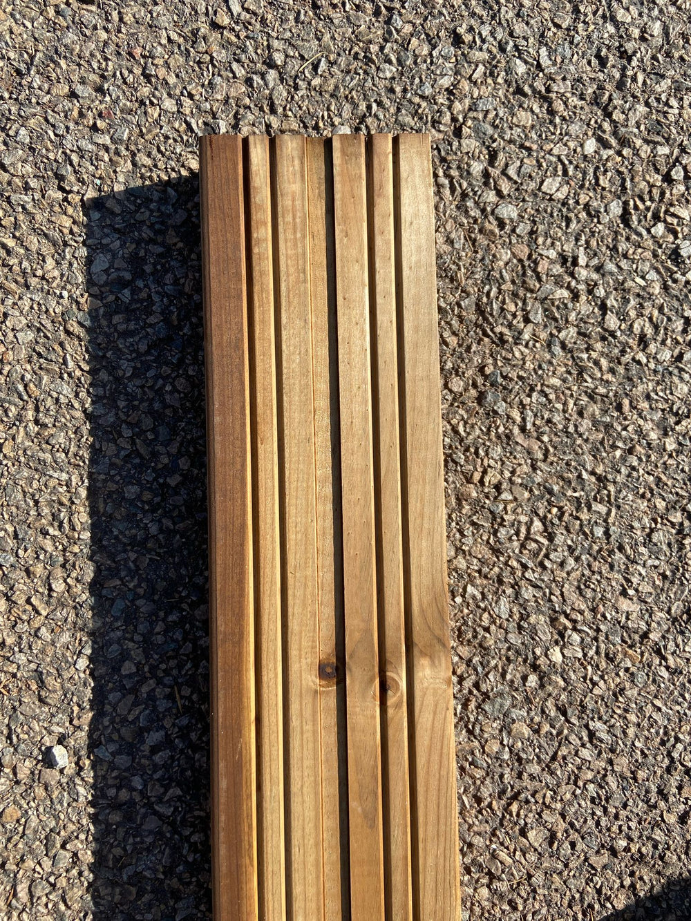 Terrasse pin imprégné Classe 4 - 45x145 - L=4m (profil Cancun) (déclassé)