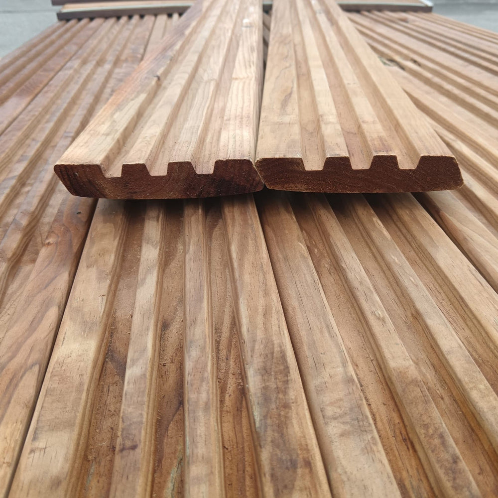 Terrasse pin Marron Classe 4 Cabourg - 28x120 - L=3m (déclassé)