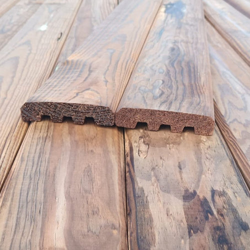 Terrasse pin Marron Classe 4 Cabourg - 28x120 - L=3m (déclassé)
