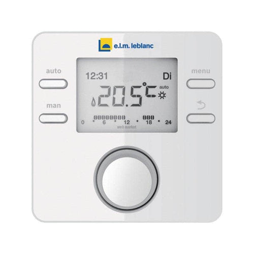 Thermostat d’Ambiance Filaire Modulant Programmable CR 100 Elm leblanc
