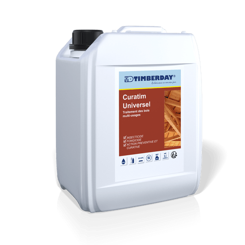 Traitement bois Curatim universel NG Jerrican 5 Litres Timberday