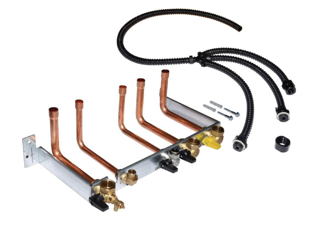 Kit de raccordement hydraulique (sans tubes) pour chaudière murale ZENA MS 24 MI colis HX9 réf. 100016391